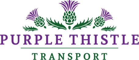 Purple Thistle Transport Logo